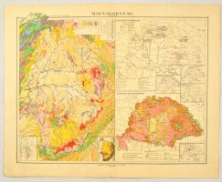 Magyarország 9 különféle térképe, Kogutowicz-Littke Világatlasz, kiadja: Magyar Földrajzi Intézet Rt., 58×46 cm
