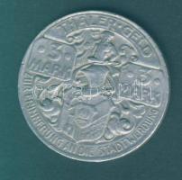 Német Birodalom/Weimari Köztársaság/Thal 1921. 3M Alu szükségpénz T:2-/3+ R!