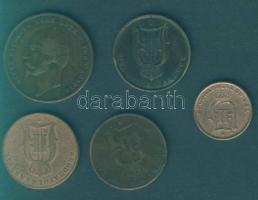 Svédország 1ö 1896 + 2ö 1857,1882,1886,1897 T:3