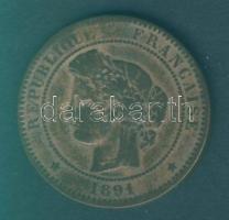 Franciaország 1891. 10c T:3/3-