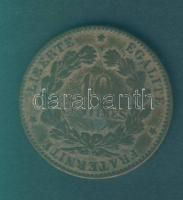 Franciaország 1891. 10c T:3/3-