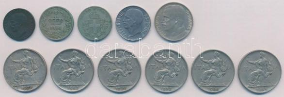 Olaszország 1894-1940. 5c-1L (11x) T:2,2-
Italy 1894-1940. 5 Centesimi - 1 Lira (11x) C:XF,VF