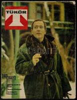 Kállai Ferenc és Márkus László aláírása a Tükör című újságon