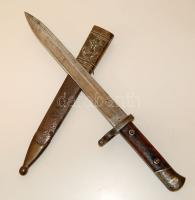 I. világháborús tengerész bajonett dísztokban