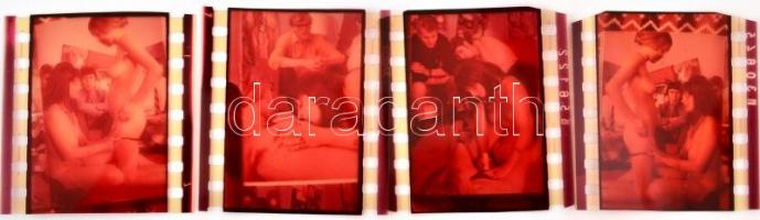 cca 1970-1980 Vegyes pornó dia és negatív tétel, 15 csomag dia, részben bontatlan csomagban, valamin...