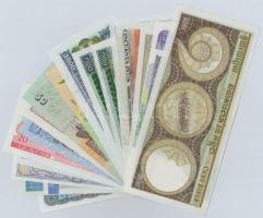 Vegyes 19db-os bankjegy tétel a világ minden tájáról T:I,I-
Mixed 19pcs of banknotes from all aroun...