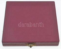 Borsos Miklós (1906-1990) 1987. "SOCIETAS HVNGARICA PARASITOLOGORVM" kétoldalas, öntött Br...