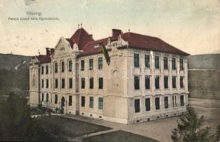 1918 Kőszeg, Ferenc József katolikus főgimnázium (ázott / wet damage)