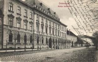 Debrecen, Királyi ítélőtábla (ázott / wet damage)