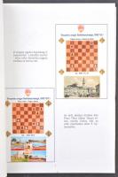 Pápai János: Sakk - mindörökké! Válogatás a sakk-képeslapjaimból. Érd, 2016. 68 old. + emléklap a kö...