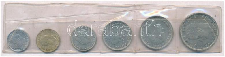 Spanyolország 1980. 50c-100P (6xklf) "Labdarugó VB 1982" forgalmi sor, fólia tokban T:1 
...