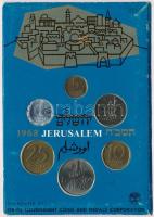 Izrael 1967. 1a-1L (6xklf) forgalmi sor karton dísztokban + 1968. 1a-1L (6xklf) "20. évforduló ...