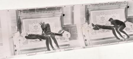 Erotikus és pornográf fotónegatívok, 51 db, 8×6 cm