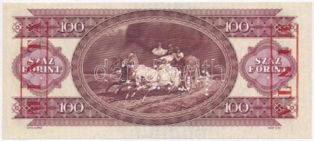 1989. 100Ft "MINTA" perforációval és felülnyomással "B 000 000602" sorszámmal T:...