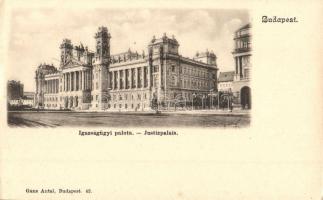 Budapest V. Igazságügyi palota. Ganz Antal 62.