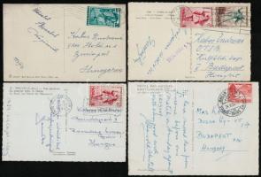 1953-1956 Özv. Kabos Endréné, Kabos Endre (1906-1944) olimpiai bajnok vívó özvegye, OTSB külföldi ka...