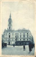 Budapest V. Szervita tér és templom, rendház. Az afrikai katolikus missziók javára (EK)