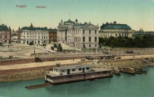 Szeged, Tiszapart, úszóház, Kultúrpalota
