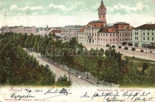 1902 Szeged, Széchenyi tér dél-keleti része (fl)