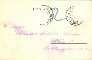 1901 Márkusfalva, Márkusfalu, Márkus-Csépánfalu, Markusovce, Marksdorf; vár, templom. Kiadja Schmidt...