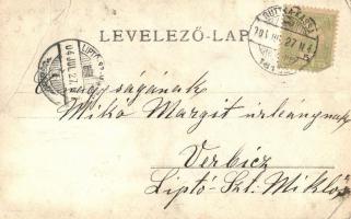 1904 Rásztó, Rásztoka, Ráztoka; Matuska kastély / castle. photo + 1904 Ruttka-Kassa 181. sz. vasúti ...