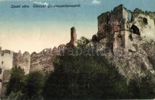 1916 Saskőváralja, Sásovské Podhradie (Garamszentkereszt); vár / castle