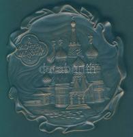 Oroszország DN  "Moszkva" nagyalakú, modern dekoratív Br emléplakett T:1