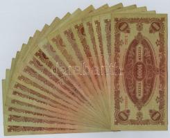 1945. 10.000P (18x) "MNB" bélyeggel T:III