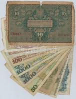 10db-os vegyes külföldi bankjegy tétel, közte Csehszlovákia, Lengyelország, Törökország T:III,III-
...