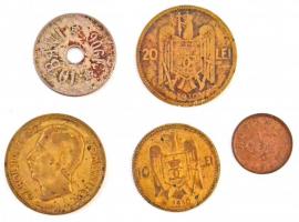 Vegyes román fémpénz tétel ~1,5kg-os súlyban T:vegyes
Mix of Romanian metal coins in ~1,5kg weight ...