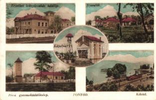 33 db RÉGI magyar városképes lap a Balatonról és környékéről / 33 pre-1945 Hungarian town-view postc...