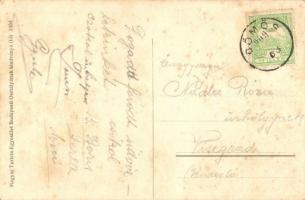 1909 Dobogókő, Báró Eötvös Loránd menedékház (700 méter a tengerszint felett). Kiadja a Magyar Turis...