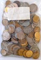 Spanyolország vegyes fémpénz tétel ~0,83kg-os súlyban T:vegyes Spain mixed lot of metal coins in ~0,83kg weight C:mixed