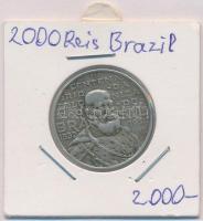 Brazília 1932. 2000R Ag "A gyarmatosítás 400. évfordulója / III. János" lezárt fóliában T:2-  Brazil 1932. 2000 Reis Ag "400th Anniversary of Colonization / John III" in sealed foil C:VF Krause KM#532