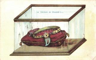 La Ceinture de Chasteté / The chastity belt. litho (EK)