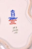 Augarten Wien hamutálka, kézzel festett, jelzett, hibátlan, 11×9 cm