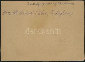 cca 1910 A Keszthelyi Gazdasági Akadémia tanulói?, fotó, Satrál Andor keszthelyi műterméből, kartonr...