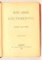 Petőfi Sándor költeményei I-II. (Egy kötetben.) Bp., 1888, Athenaeum. 
1 t. (acélmetszet)+ 442+2+2+...