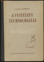 Z. Gács György: A festészet technológiája. Bp.,1954, Képzőművészeti Alap. Kiadói kopottas félvászon-kötésben. Megjelent 2000 példányban.