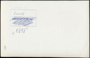 cca 1978 Zsigri Oszkár (1933-?) budapesti fotóművész hagyatékából 3 db vintage fotó, kettő jelzett, ...