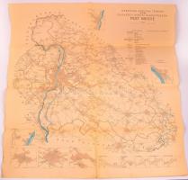 3 db közlekedési térkép. benne Tolna vármegye közúthálózata térkép másolat. Mind nagyméretű