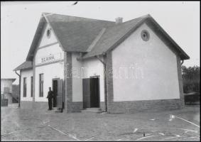 1931. szeptember 13. Biatorbágyi robbantás helyszíni fotója, vintage negatívról készült mai nagyítás...