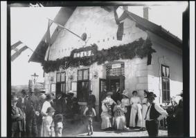 1931. szeptember 13. Biatorbágyi robbantás helyszíni fotója, vintage negatívról készült mai nagyítás...