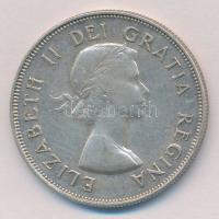 Kanada 1953. 50c Ag II. Erzsébet T:1-,2 Canada 1953. 50 Cents Elizabeth II Ag C:AU,XF