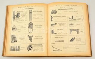 1935 Heinrich A. és Fiai Rt. Vasnagykereskedés (Heinrich-udvar) árjegyzéke. 1935. július. 
Bp., 4+3...