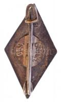 Német Harmadik Birodalom 1933-1945. Hitlerjugend zománcozott Br jelvény (13x24mm) T:2
German Third ...