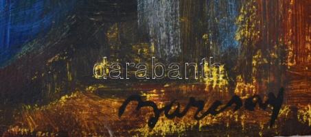 Barcsay jelzéssel: Kompozíció. Olaj, karton, 42×30 cm