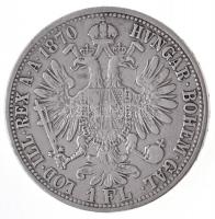 Ausztria 1870A 1Fl Ag "Ferenc József" T:2-,3
Austria 1870A 1 Florin Ag "Franz Joseph...