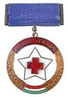 ~1970-1980. Kiváló Véradó zománcozott fém kitüntetés T:1-,2