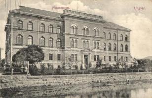 Ungvár, Uzshorod, Uzhorod; gimnázium. Kiadja Székely és Illés / high school (EK)